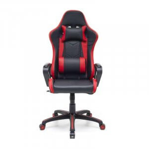 Poltrona gaming Salmar Rosso nera