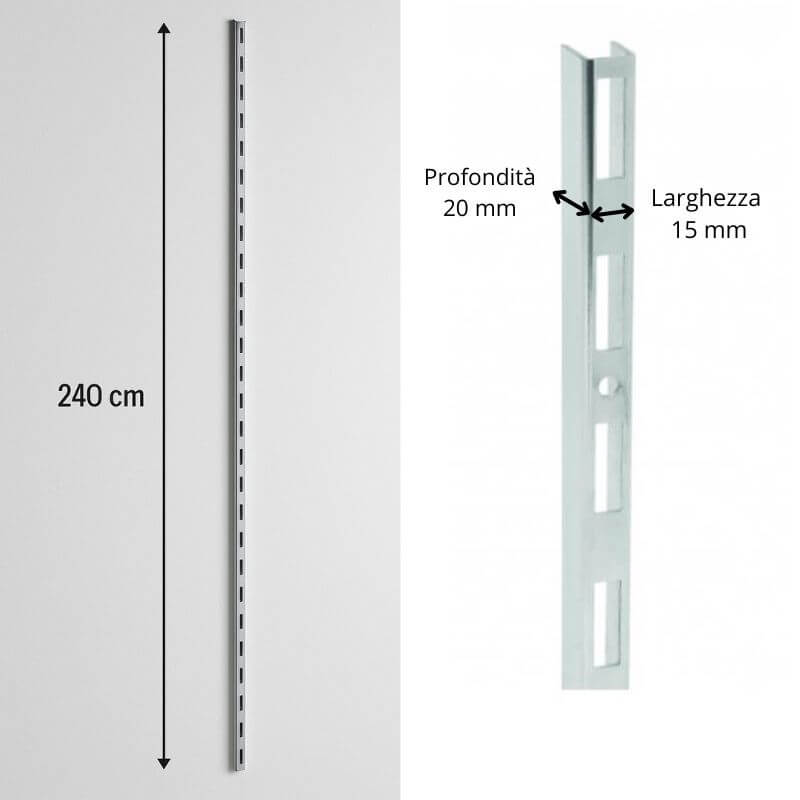 CREMAGLIERA PER CABINA ARMADIO - CON MISURE