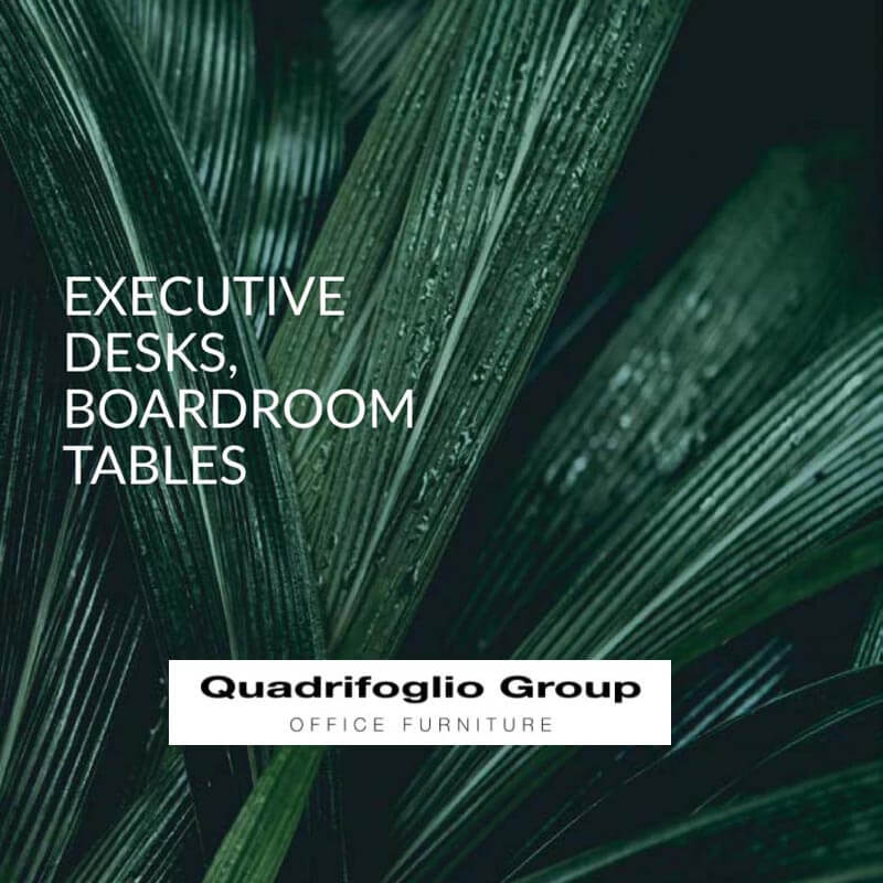 Executive desks catalogo Quadrifoglio