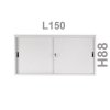 Armadio metallico ante scorrevoli 150x88 1