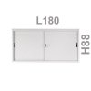 Armadio metallico ante scorrevoli 180x88 1