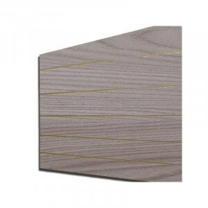 Pannello dogato colore Olmo chiaro 120x120