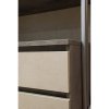 Dettaglio cassettiera con rientro controllato