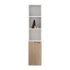 Libreria con anta e a giorno 45x45x210cm