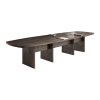 Tavolo riunione fianco legno sagomato About Office 398cm