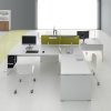 Scrivania operativa fianco legno prof. 80cm Treko DVO