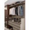Cabina boiserie con armadio Murano Giessegi - boiserie