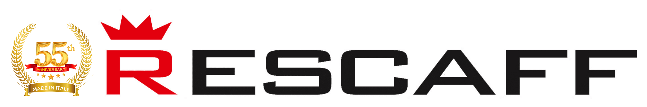 Logo Rescaff 55 anni