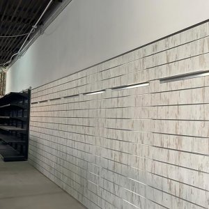 Arredo negozio - Pannelli dogati realizzazioni Rescaff