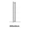 FIANCATA SCAFFALATURA A GANCIO 200x40